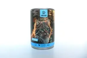 שימורי פטה אורבן בשר עוף לגורי חתולים 400 גרם