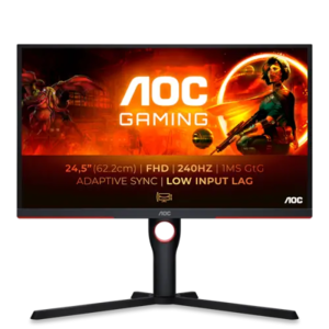 מסך מחשב גיימינג 24.5 אינץ AOC  240Hz