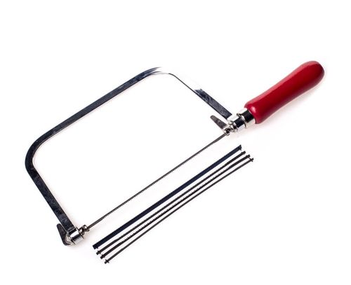 מסור יד - נימה מקצועי כולל 5 מסוריות עץ מתכת ופלסטיק להב 165 עומק 125 מ