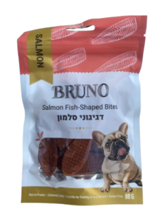 ברונו חטיף דגיגוני סלמון 80 גר