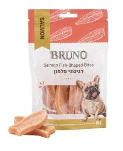 ברונו חטיף דגיגוני סלמון 80 גר