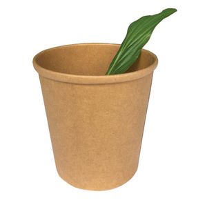 כוס מתכלה לשתייה חמה קרפט  12OZ(400מ"ל)