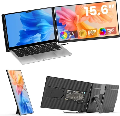 מסך נייד בגודל 15.6 אינץ' Dual Screen P5 Vertical אופייה