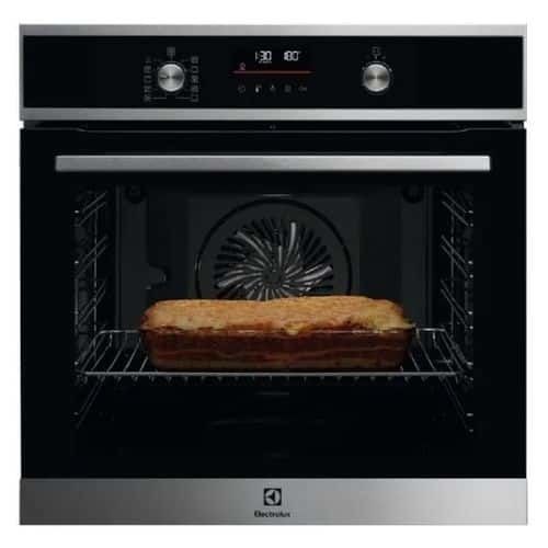 תנור בנוי חד תאי פירוליטי Electrolux EOH6526 נירוסטה– רוחב 59.4 ס