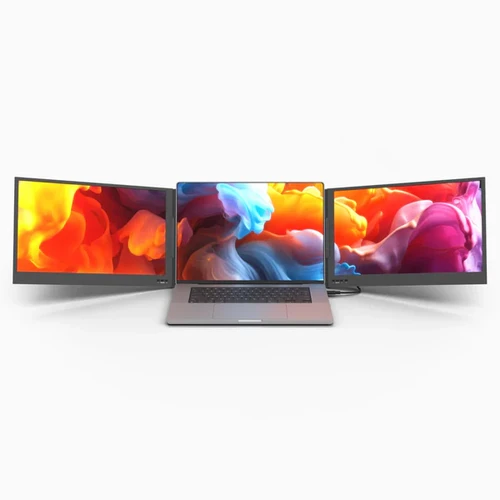 זוג מסכים ניידים OFIYAA Tri-Screen S2 Pro 14 שני מסכים אופייה