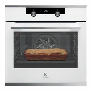 תנור בנוי חד תאי Electrolux EOH7427V לבן– רוחב 59.4 ס"מ, נפח 71 ליטר