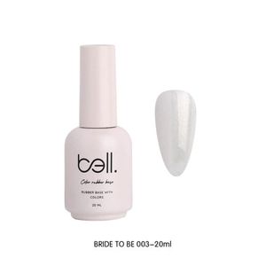 ראבר בייס עם צבע 20 מ"ל 003 BRIDE TO BE bell