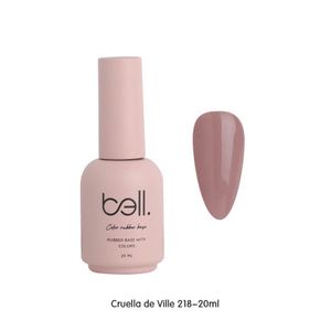 ראבר בייס עם צבע 20 מ"ל 218 CRUELLA DE VILLE bell
