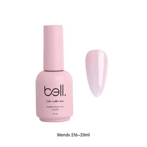 ראבר בייס עם צבע 20 מ"ל 216 WENDY bell