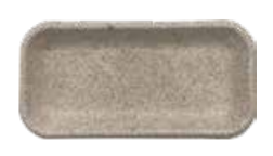 קנה סוכר ונבט חיטה  - מגש מלבני במידות 210/90