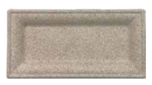 מגש מלבן מקנה סוכר ונבט חיטה במידות: 130*260