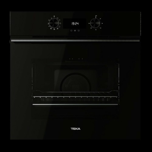 תנור בנוי פירוליטי Teka HLB-8406P AirFry – זכוכית שחורה – רוחב 59.5 ס