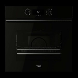 תנור בנוי פירוליטי Teka HLB-8406P AirFry – זכוכית שחורה – רוחב 59.5 ס"מ – נפח 70 ליטר