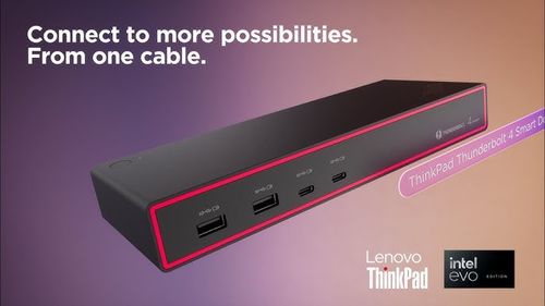 תחנת עגינה ThinkPad Thunderbolt 4 Smart Dock Gen2 7500
