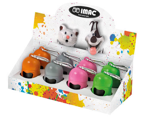 שקיות צרכים במחזיק נייד כולל רול - IMAC