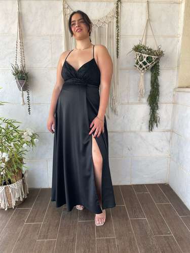 שמלת מקסי ליב שחור