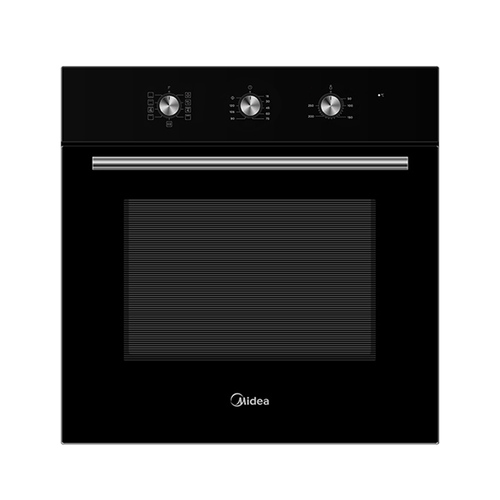 תנור בנוי חד תאי 6771 Midea 65DME30004B, שחור, רוחב 59.5 ס