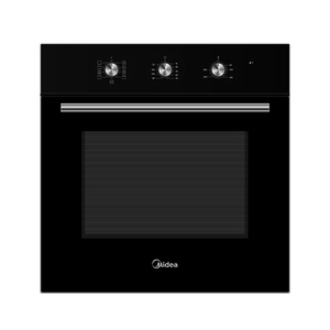 תנור בנוי חד תאי 6771 Midea 65DME30004B, שחור, רוחב 59.5 ס"מ, נפח 70 ליטר