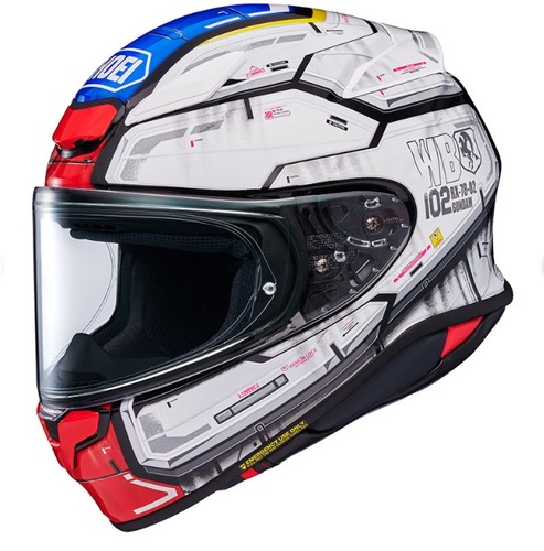 קסדה מלאה לאופנוע SHOEI NXR2 Gundam TC-10