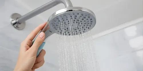 המדריך המלא: איך מנקים אבנית מראש מקלחת סתום (כולל טוש גשם)