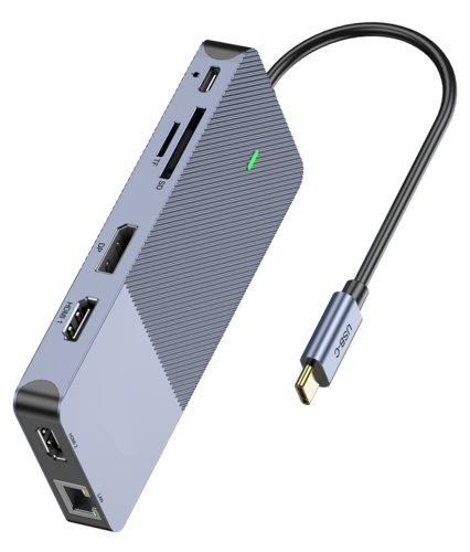תחנת עגינה USB-C למגוון חיבורים TopX Mini Selfpower USB DOCK