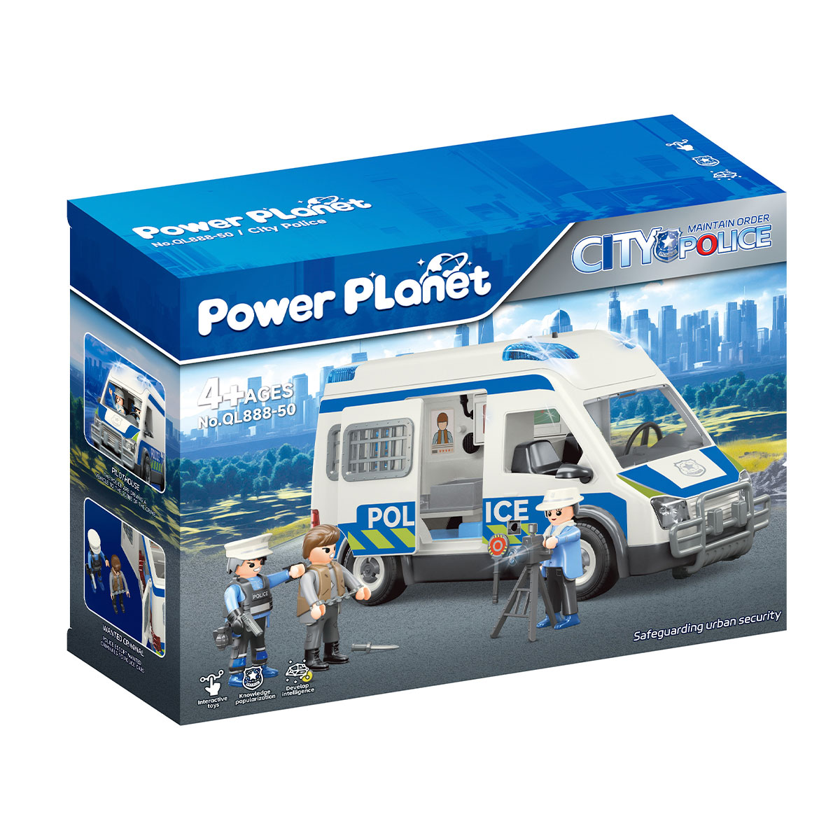 רכב משטרה גדול POWER PLANET