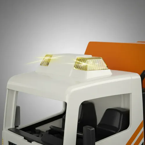 משאית אשפה עם אור וצלילים POWER PLANET