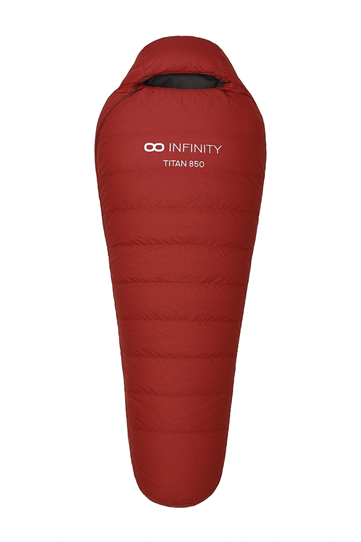 שק שינה פוך INFINITY TITAN 850-16c