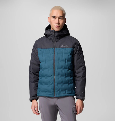 מעיל פוך לגברים Grand Trek III Down Hooded Jacket M מבית COLUMBIA