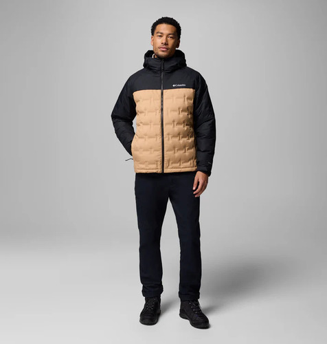 מעיל פוך לגברים Grand Trek III Down Hooded Jacket M מבית COLUMBIA