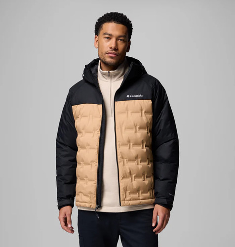 מעיל פוך לגברים Grand Trek III Down Hooded Jacket M מבית COLUMBIA