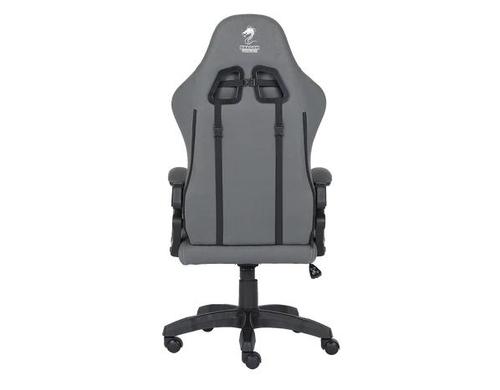 כיסא גיימינג דראגון 2025 ACE PRO - דמוי עור (PU) צבע אפור ולבן