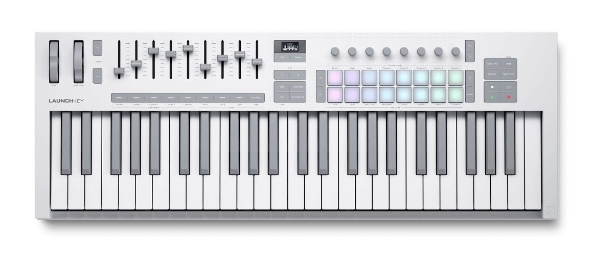 מקלדת שליטה Launchkey 49 MK4 white