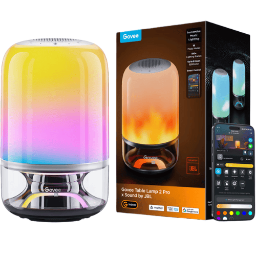 נורת שולחן חכמה משולבת רמקול Govee Table Lamp 2 Pro Sound by JBL