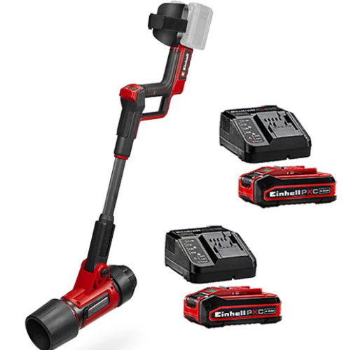 מפוח גינה 36V מנוע בראשלס BRUSLESS GP-LB 36/270 [ 2 סוללות 4 אמפר + מטען מהיר EINHIL 