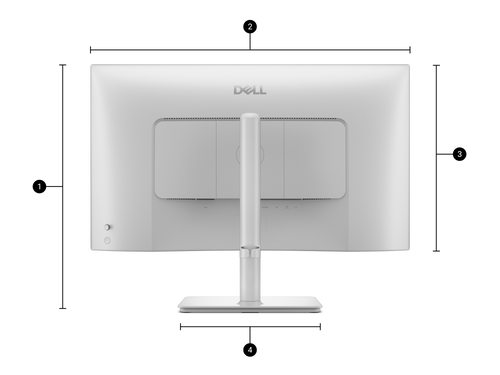 מסך מחשב Dell 27 Plus S2725DC QHD