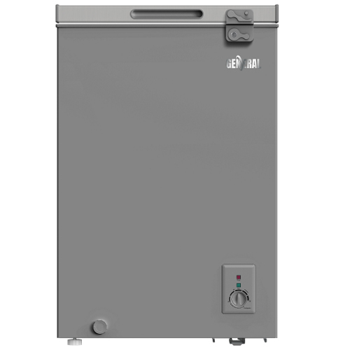 מקפיא שוכב GENERAL GE101MCS לבן, 99 ליטר, 5 דרגות טמפרטורה, דלת נפתחת כלפי מעלה
