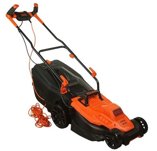 חמכסחת דשא עם ידית ארגונומית Black+Decker BEMW471BH 1600W