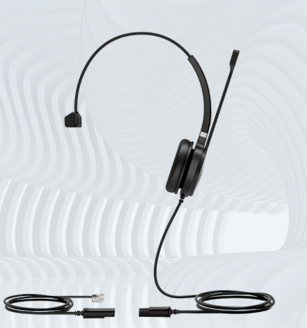 מערכת ראש אוזן אחת  Yealink YHS36M