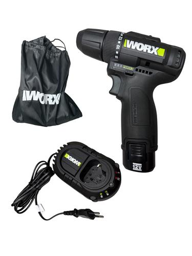 מברגה/מקדחה 12V Brushless WORX WE210  