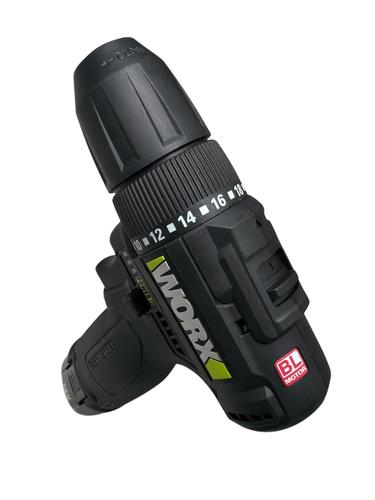 מברגה/מקדחה 12V Brushless WORX WE210  