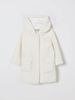 Girls' plush coat with bows