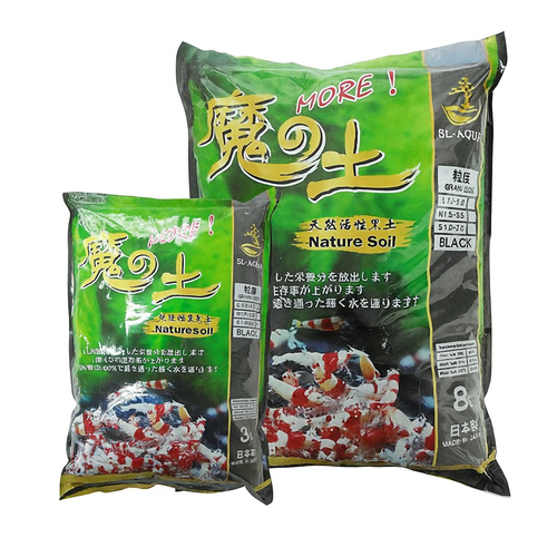 SL-AQUA אדמת שתילה שחורה More Nature Soil S