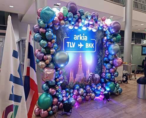קיר הוליווד מעוצב