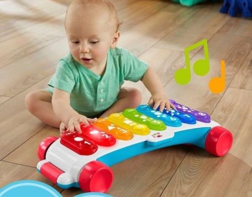 קסילופון אינטראקטיבי ענק אורות וצלילים בעברית