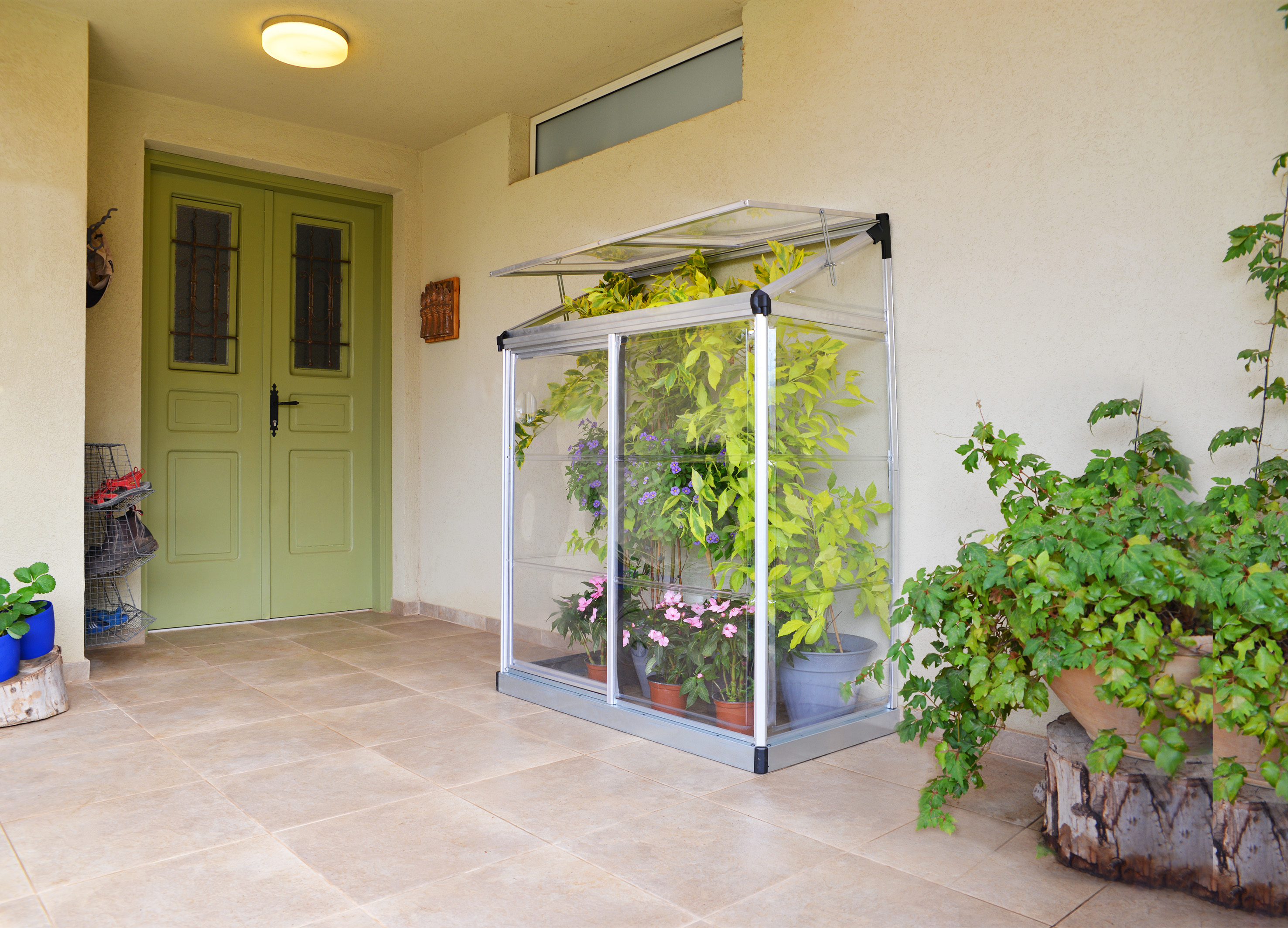 חממה Lean To Grow House 0.6x1.3שקופה מבית פלרם - Canopia | מק"ט:702969