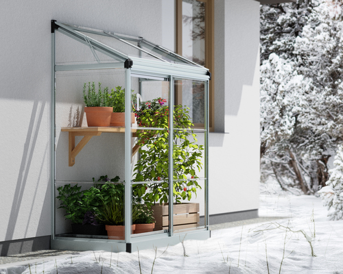 חממה Lean To Grow House 0.6x1.3שקופה מבית פלרם - Canopia | מק