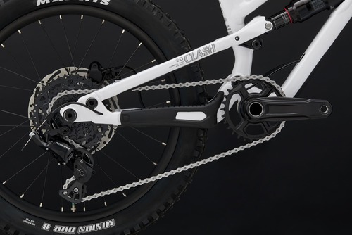 אופני שיכוך מלא לילדים ונוער קומנסל קלאש - COMMENCAL CLASH PURE WHITE 20