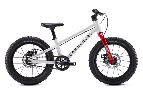 אופני זנב קשיח לילדים קומנסל לבן - COMMENCAL RAMONES 16