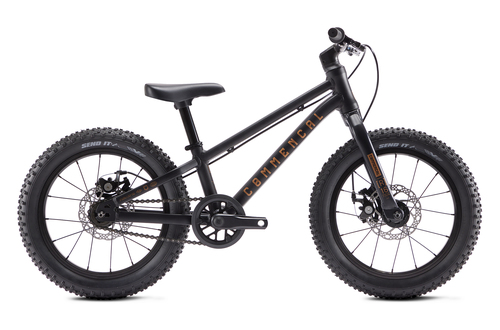 אופני זנב קשיח לילדים קומנסל שחור - COMMENCAL RAMONES 16